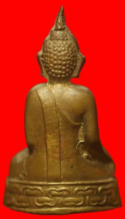 ภาพที่ 2 รูปเหมือนปั๊มพระพุทธอุดกริ่งไม่ทราบที่ สูง 2.5 ซม
