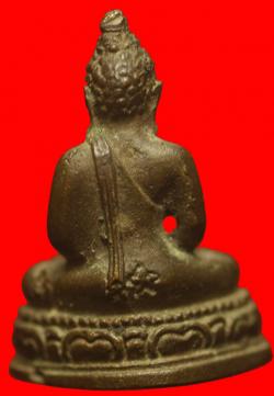 ภาพที่ 2 รูปหล่อพระพุทธสูง 2.5 ซม. ไม่ทราบที่ตอก99มีจารย์